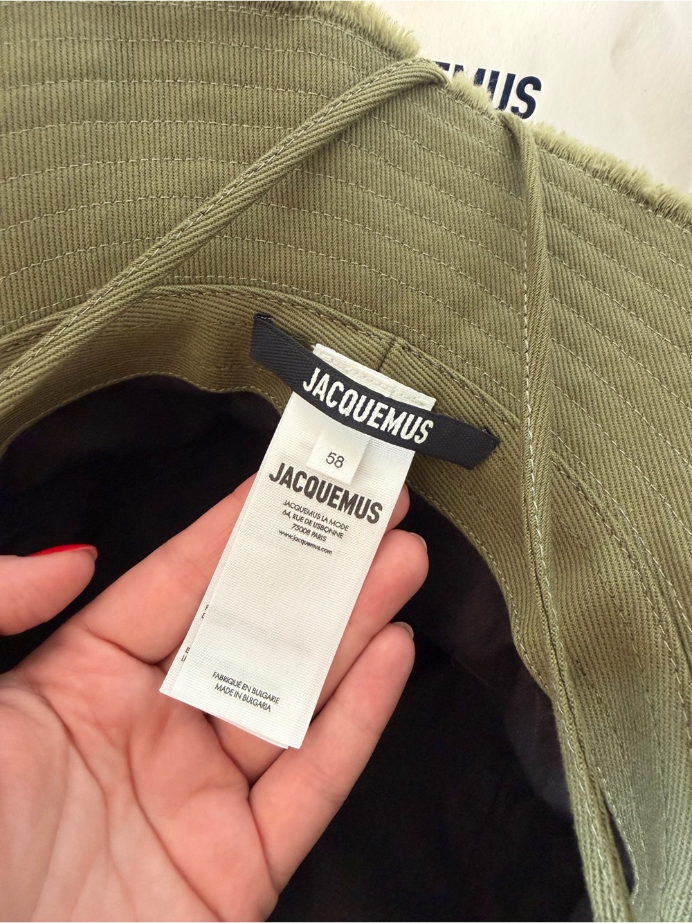 Jacquemus Bucket Hat NWOT - Picture 4 of 5
